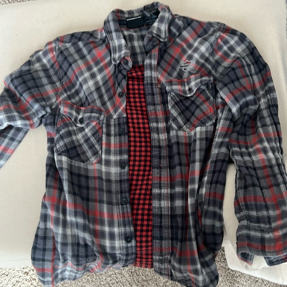 Harley Davidson flannel shirt